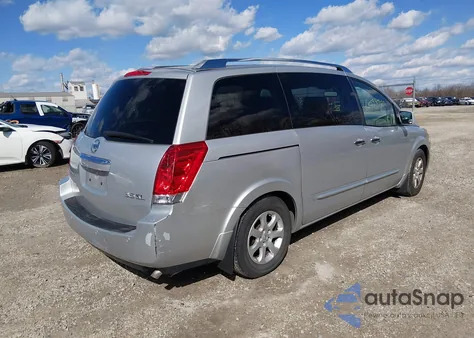 2009 Nissan Quest 3.5 Sl z USA, uszkodzony, nr VIN 5N1BV28U49N104192